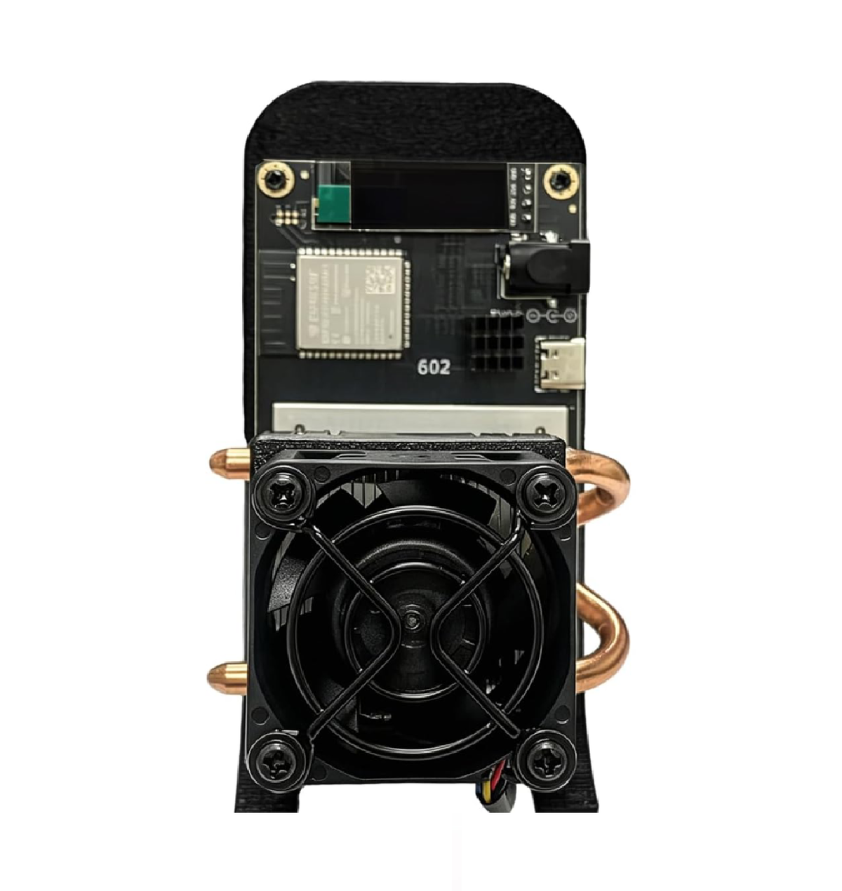 Bitaxe Gamma 602 Bitcoin Solo Miner - 1.5 TH/s Ultra-Compact ASIC, BM1370 Chip, Open-Source Home Miner with WiFi & OLED Display