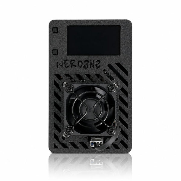 NerdAxe 1.5 TH/s Bitcoin Solo Miner – Single BM1370 ASIC, ~25W, Open-Source AxeOS, Compact Desktop Miner with WiFi & OLED Display