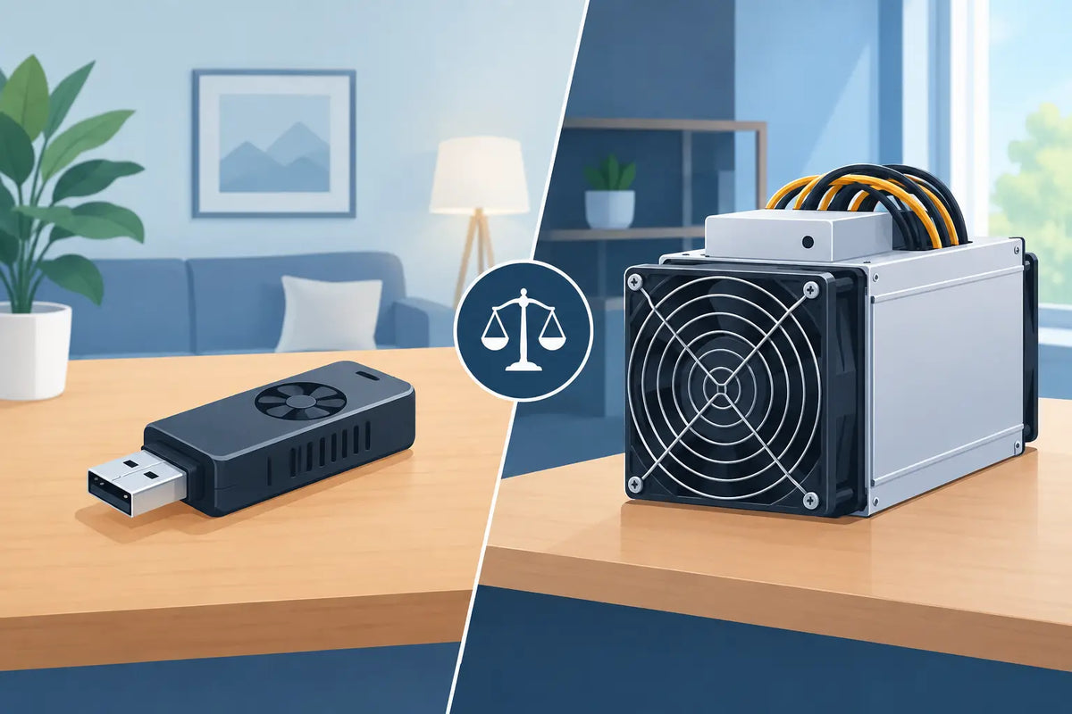 USB Miner vs ASIC: Which Fits Your Home?