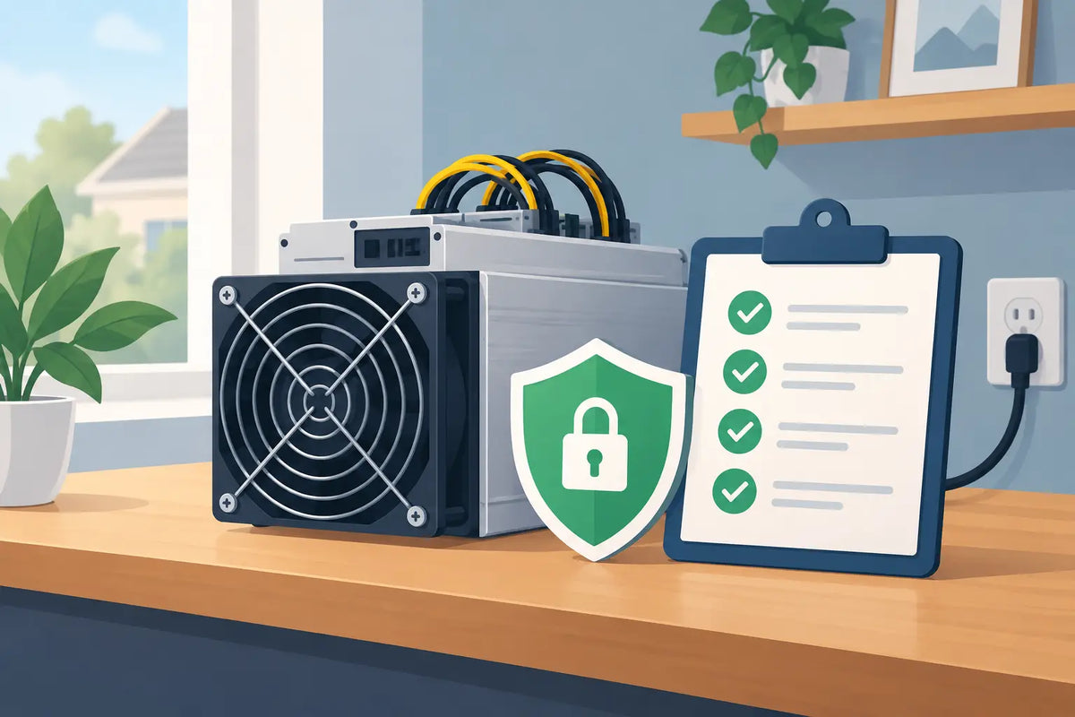 ASIC Safety Checklist for Home Bitcoin Miners