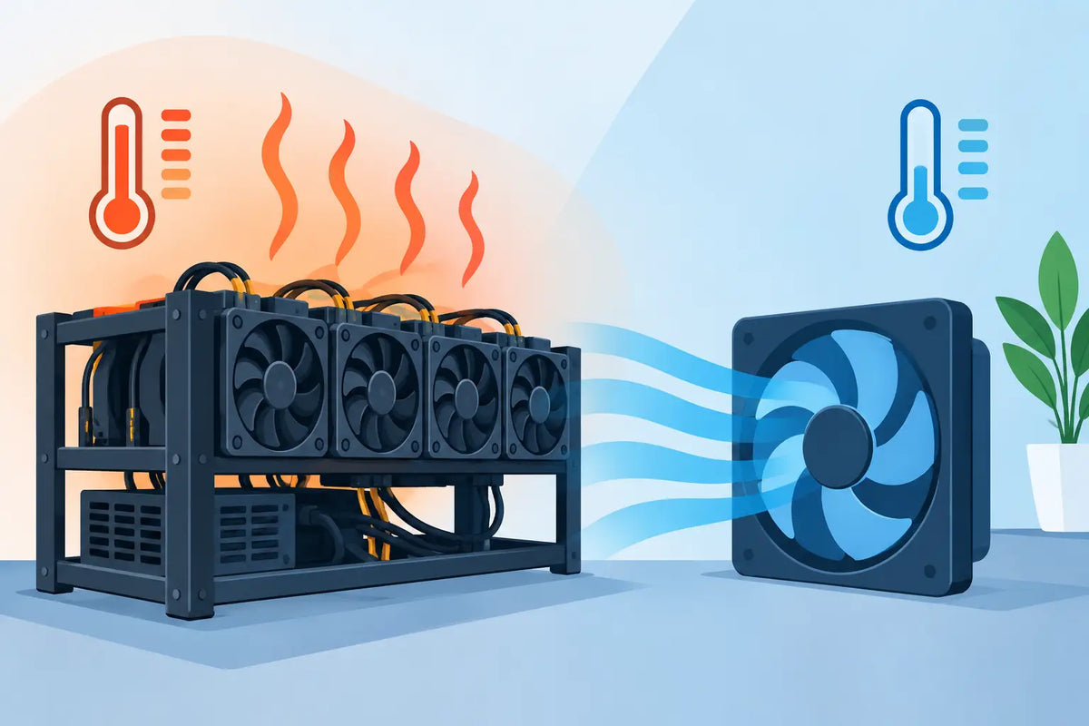 Why Miners Overheat and How to Keep Them Cool